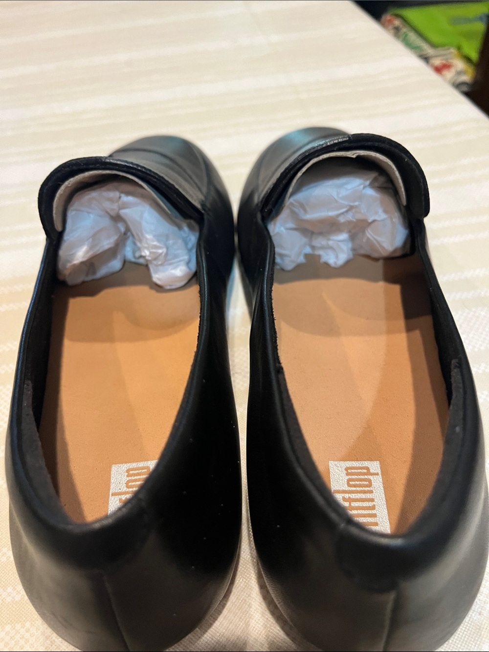 NEW FitFlop Lena Lizard Embossed Loafer size 9 women’s - Picture 6 of 7